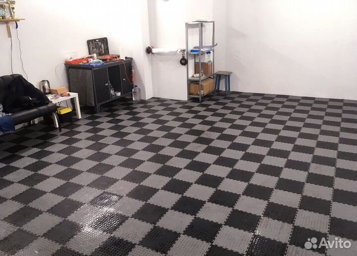 Плитка пвх в гараж