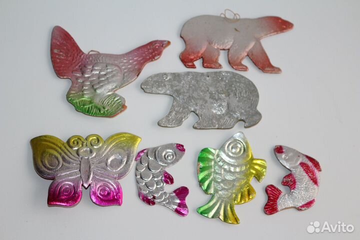 Ёлочные игрушки СССР