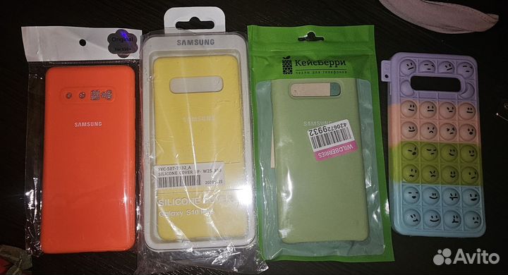 Чехлы на телефон samsung S10+