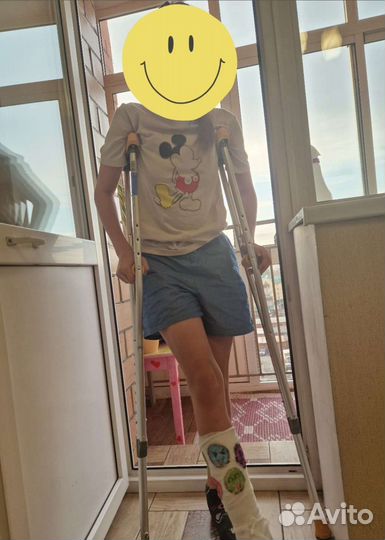 Костыли подмышечные детские