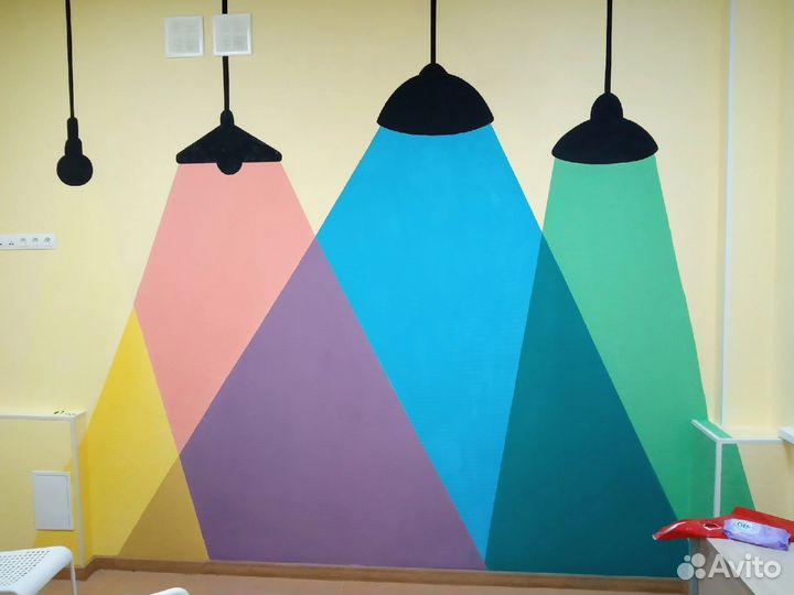 Роспись стен. Художественное оформление стен