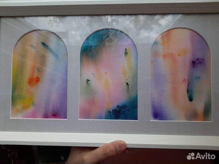 Акварельная картина