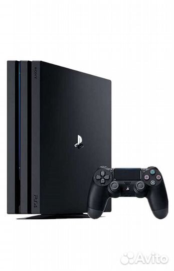Sony PS4 pro 1tb SSD + 2 игры + 1 джойстик