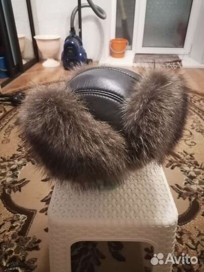 Мужская зимняя шапка ушанка