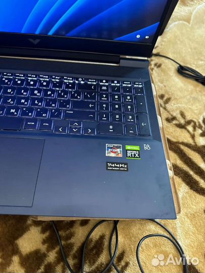 HP victus 16, RTX3050Ti, 16gb, 512gb SSD