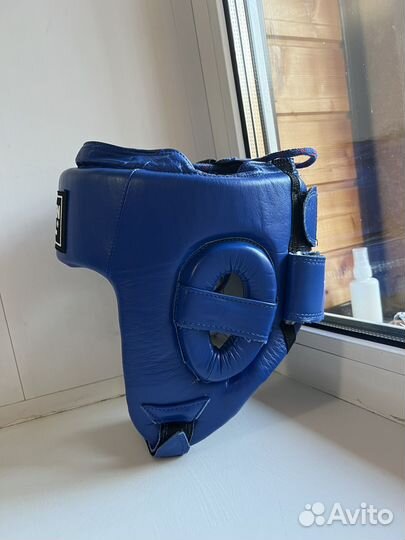 Боксерский Шлем синий Triumph размер L