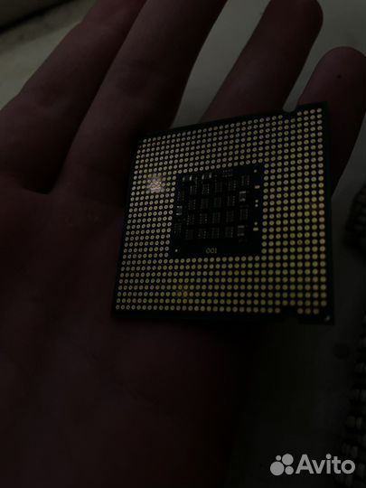 Материнская плата с процессором