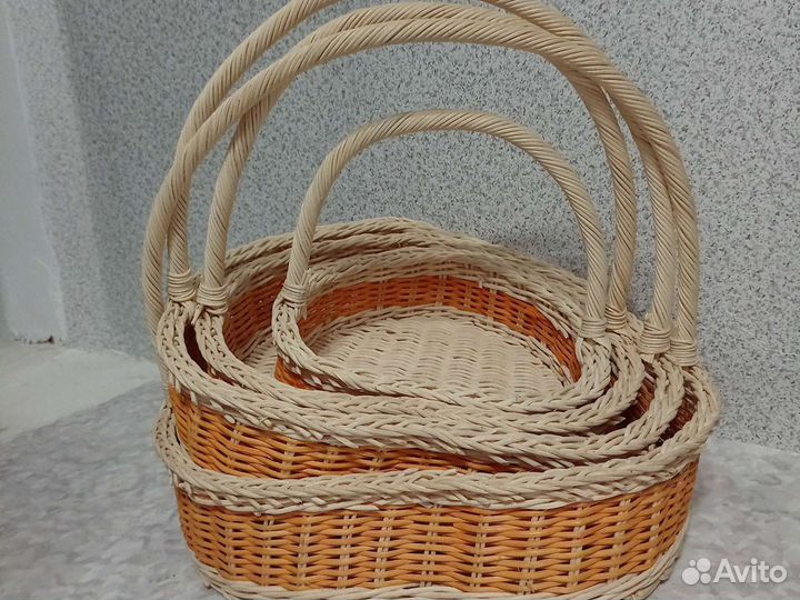 Корзина плетеная