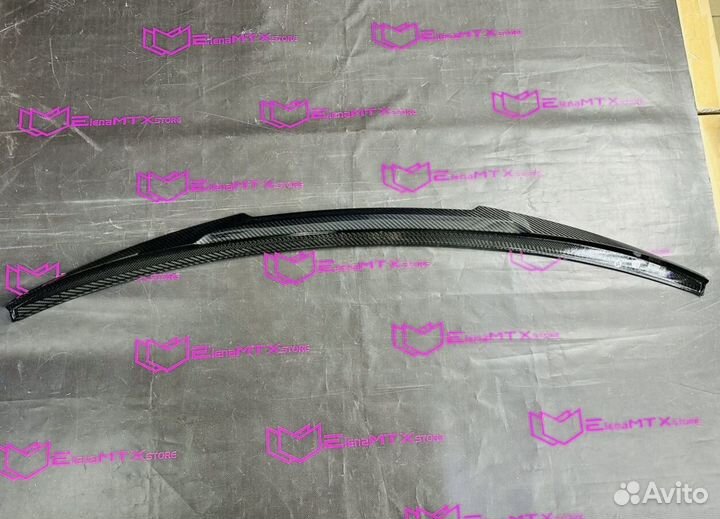 Спойлер Audi A5 B9 седан, M4 стиль, сухой карбон