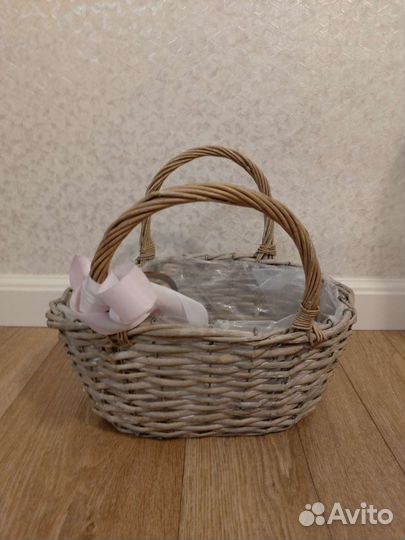 Плетеные корзинки для подарков