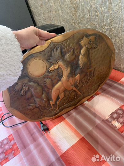 Картина медная чеканка