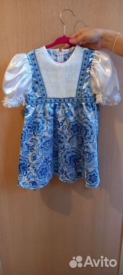 Новогодний костюм зайки для девочки