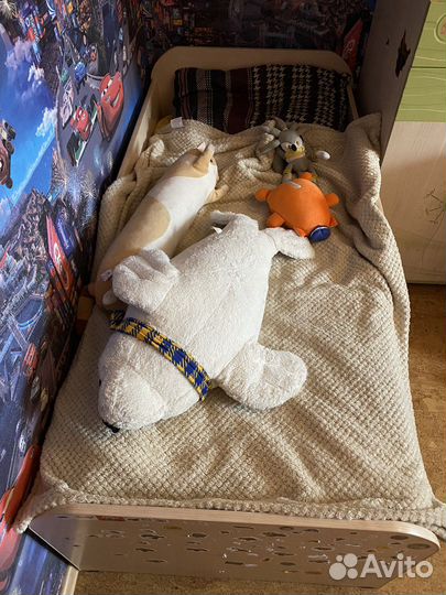 Детская кровать от 3 лет с матрасом бу