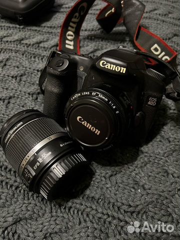 Зеркальный фотоаппарат canon 40D