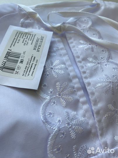 Крестильная рубашка, крестильное платье