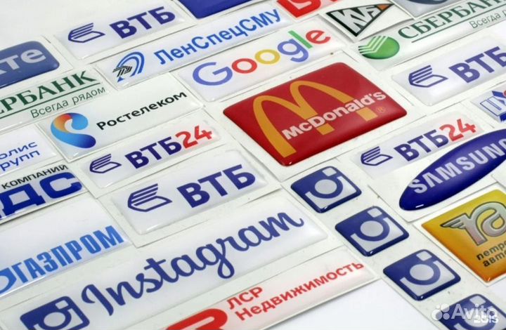 3D стикеры, объемные наклейки, 3D наклейки