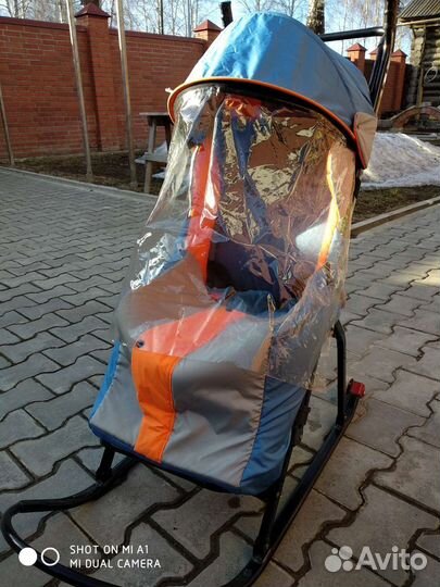 Коляска санки