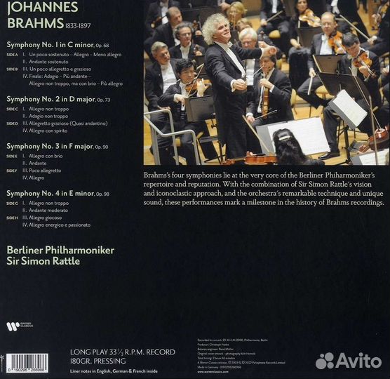 Johannes Brahms (1833-1897) - Symphonien Nr.1-4 (1