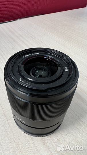 Объектив Sony FE 28 mm F2.0