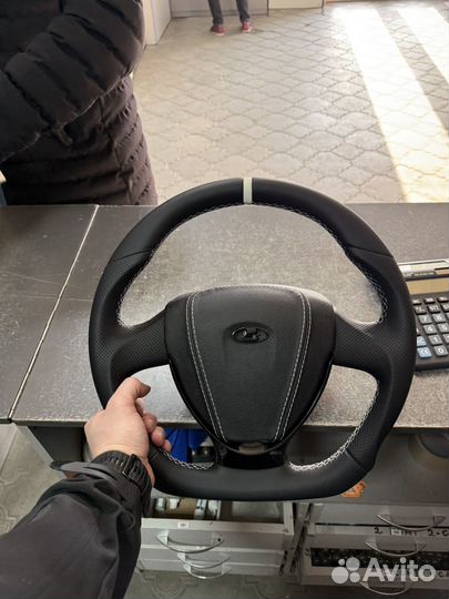 Руль AMG на приору