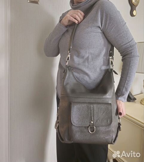 Сумка женская кожаная