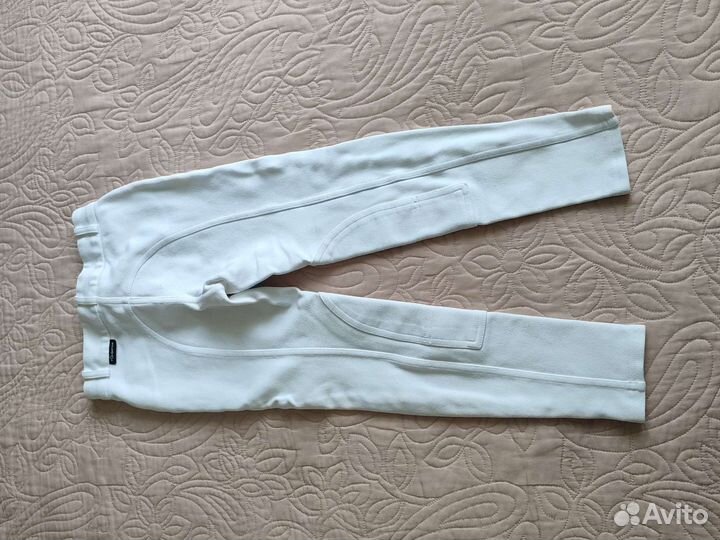 Бриджи для верховой езды детские 125-132 см