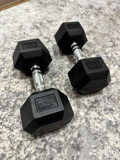 Гантели Гексагональные