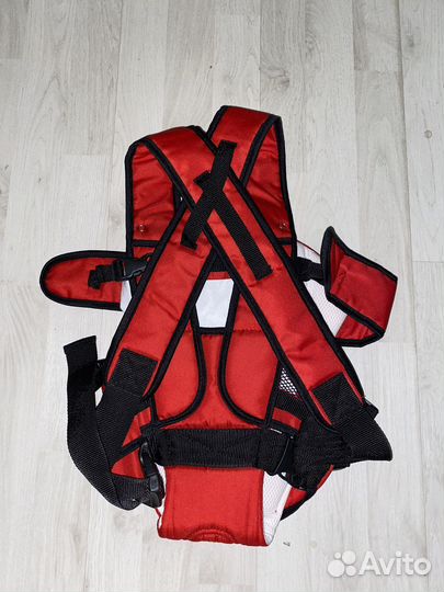 Рюкзак-переноска кенгуру Selby lux красный