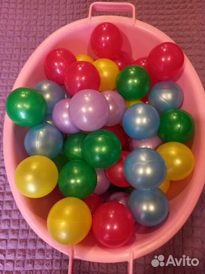 Шарики перламутровые для сухого бассейна 70 шт