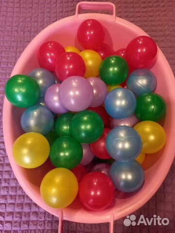 Шарики перламутровые для сухого бассейна 70 шт