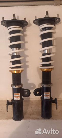 Амортизаторы винтовые на Альфард перед