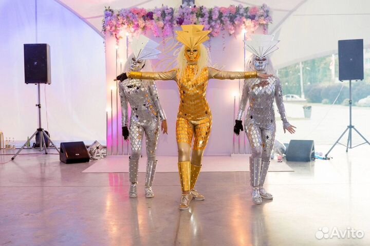 Dj, звук, свет, видео, конфетти, тяжелый дым