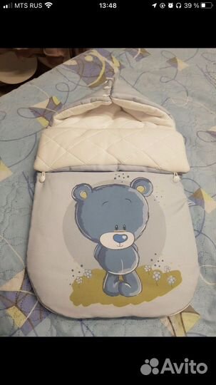 Конверт на выписку для мальчика зима