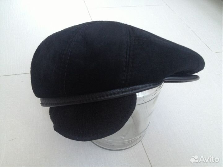 Кепка из натуральной замши