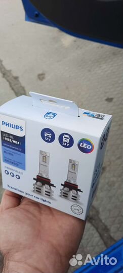 Лампы светодиодные hb3/hb4 philips