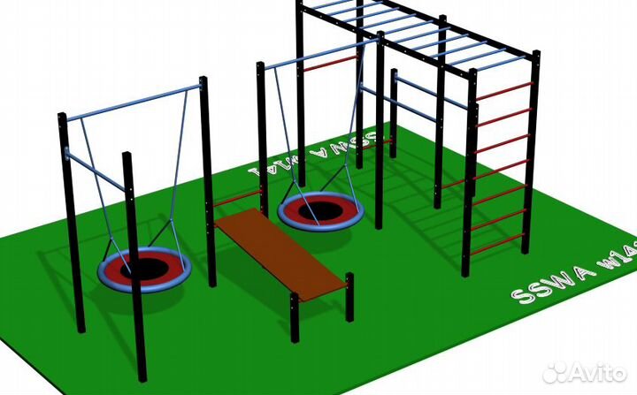 Спортивный комплекс для дома дачи и двора