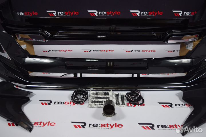 Обвес Land Cruiser Prado 150 13-17 Modellista Чер