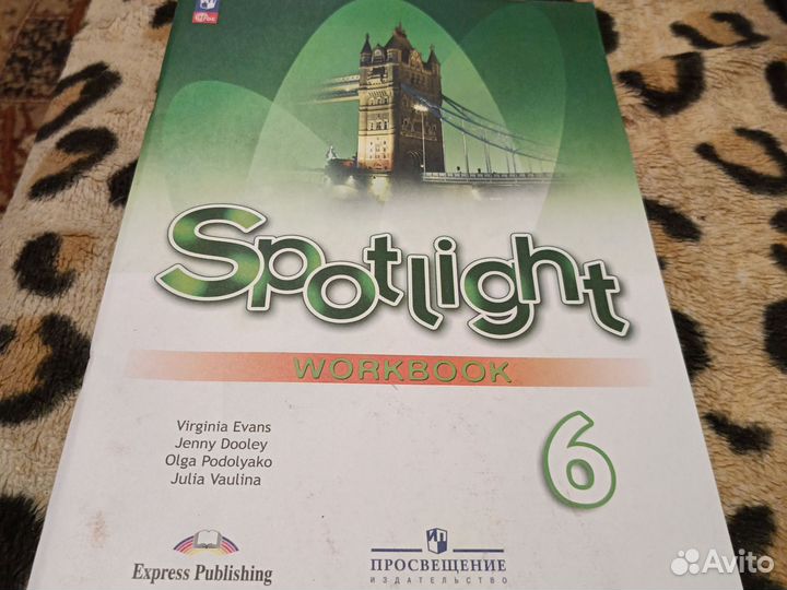 Английский язык 6 класс. Рабочая тетрадь