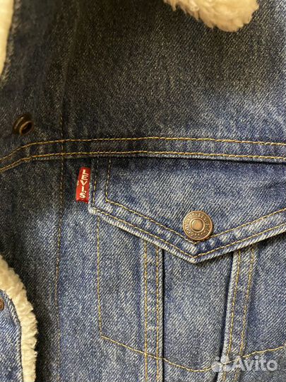 Куртка levis шерпа женская оригинал