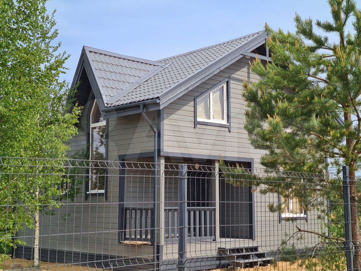 Дом 128 м² на участке 6 сот.