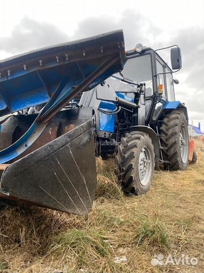 Трактор МТЗ (Беларус) 82.1 с КУН, 2013