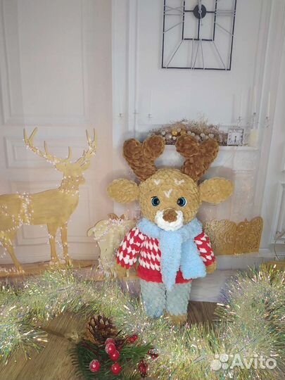 Вязаные игрушки в наличии и на заказ