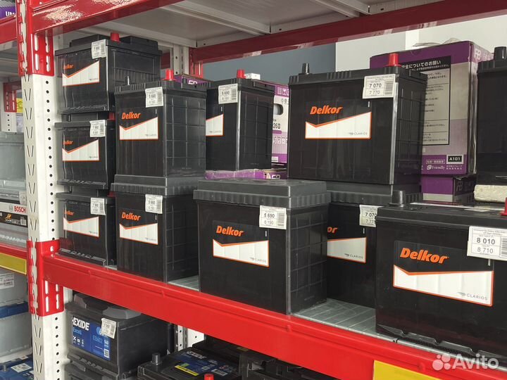 Аккумулятор delkor 55Ah 490CCA оп