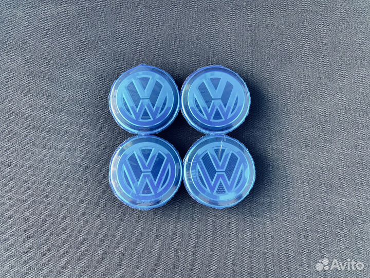 Колпачки заглушки на диски Volkswagen 56мм