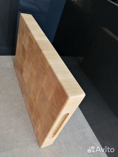 Торцевая разделочная доска береза 300*200*30