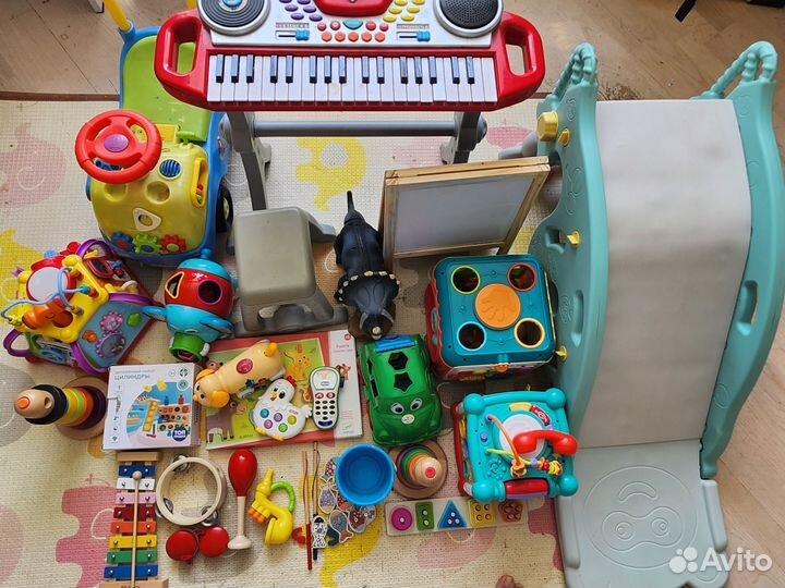Развивающие игрушки от 1 года пакетом