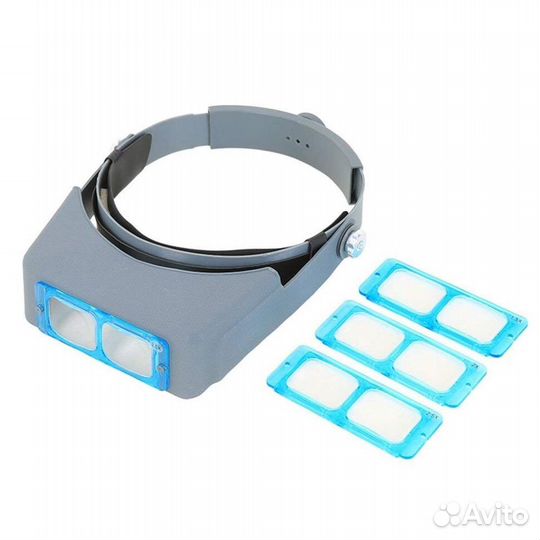 Очки-лупа козырек