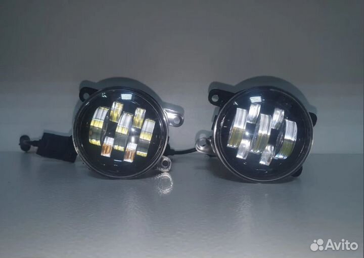 Противотуманные фары веста форд гранта LED