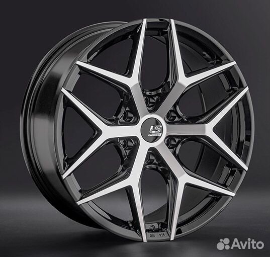 LS wheels FlowForming RC64 : 9x20 6*139,7 Et:25 Dia:78,1 bkf