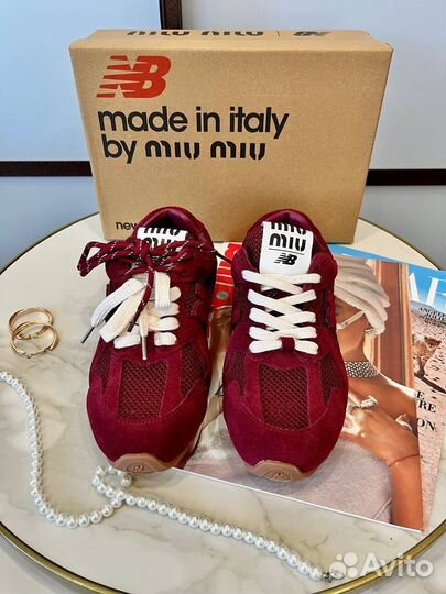 Кроссовки New Balance&MiuMiu 3 цвета